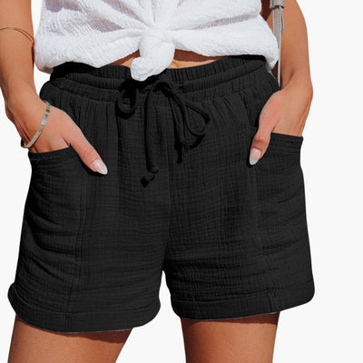 Hanna - Shorts | Dam | Sval Passform & Bekväm Midja | Somrig & Avslappnad Stil | Blemni