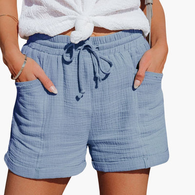 Hanna - Shorts | Dam | Sval Passform & Bekväm Midja | Somrig & Avslappnad Stil | Blemni
